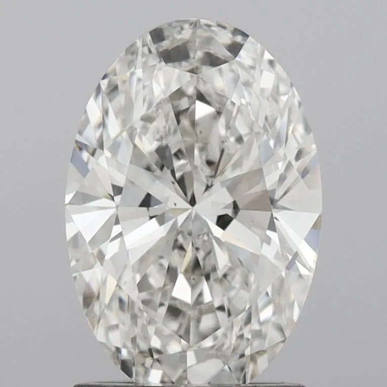 1.71ct Oval Lab Grown Diamond (Colour H, Clarity VS2, IGI Certified)