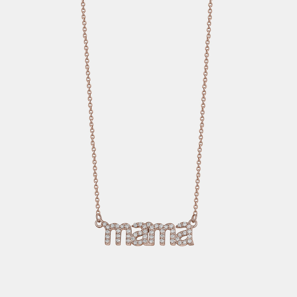 Collier MAMA en diamant