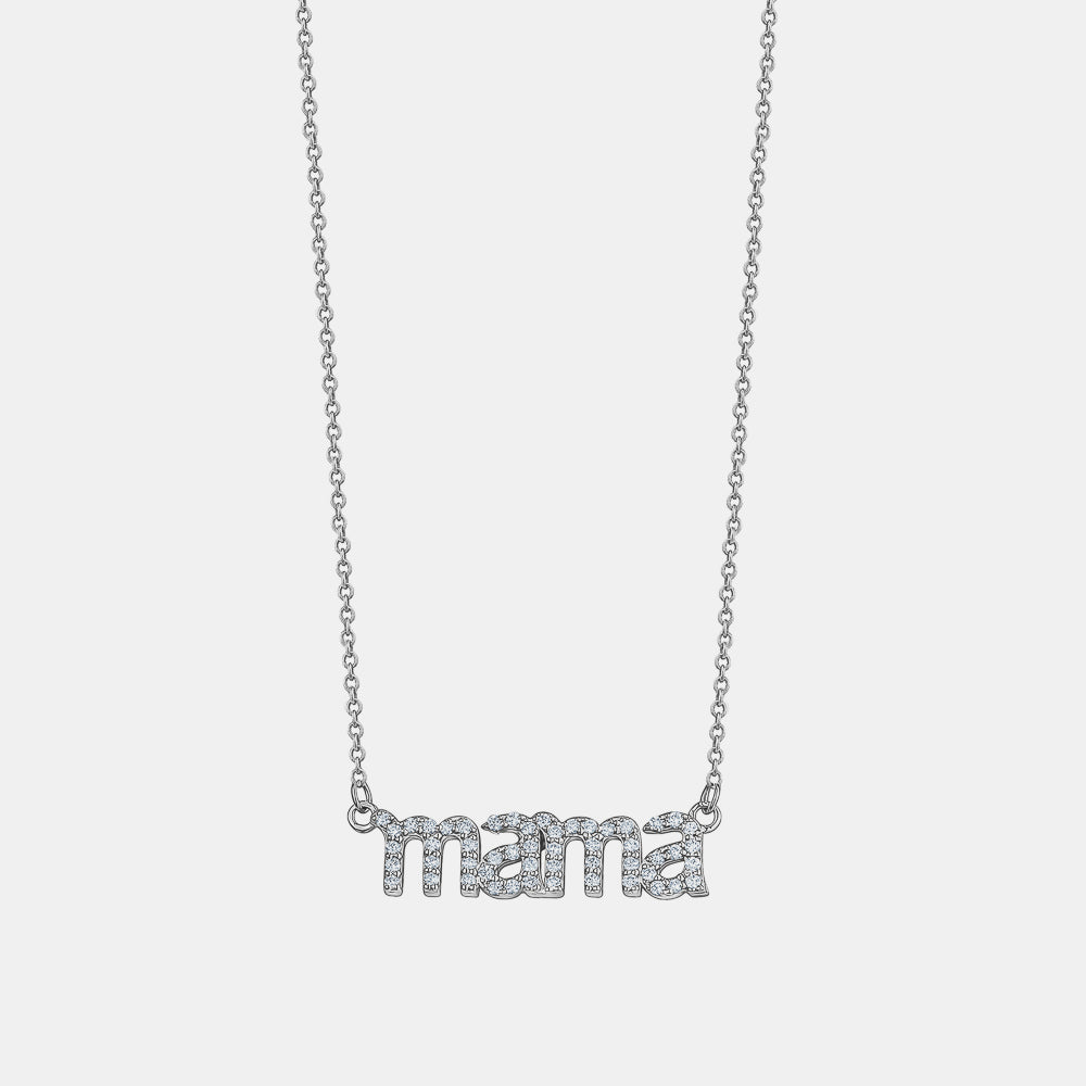 Collier MAMA en diamant