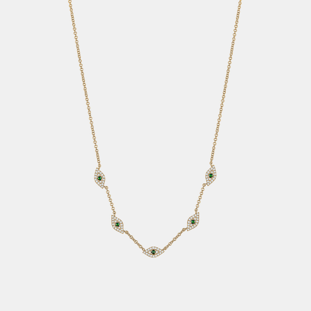 Multiple Evil Eye Necklace