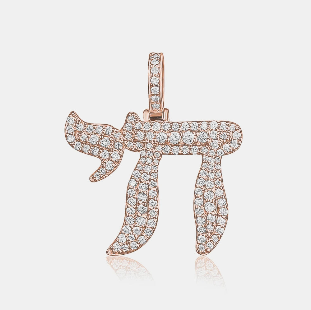 Pendentif Hai en diamant