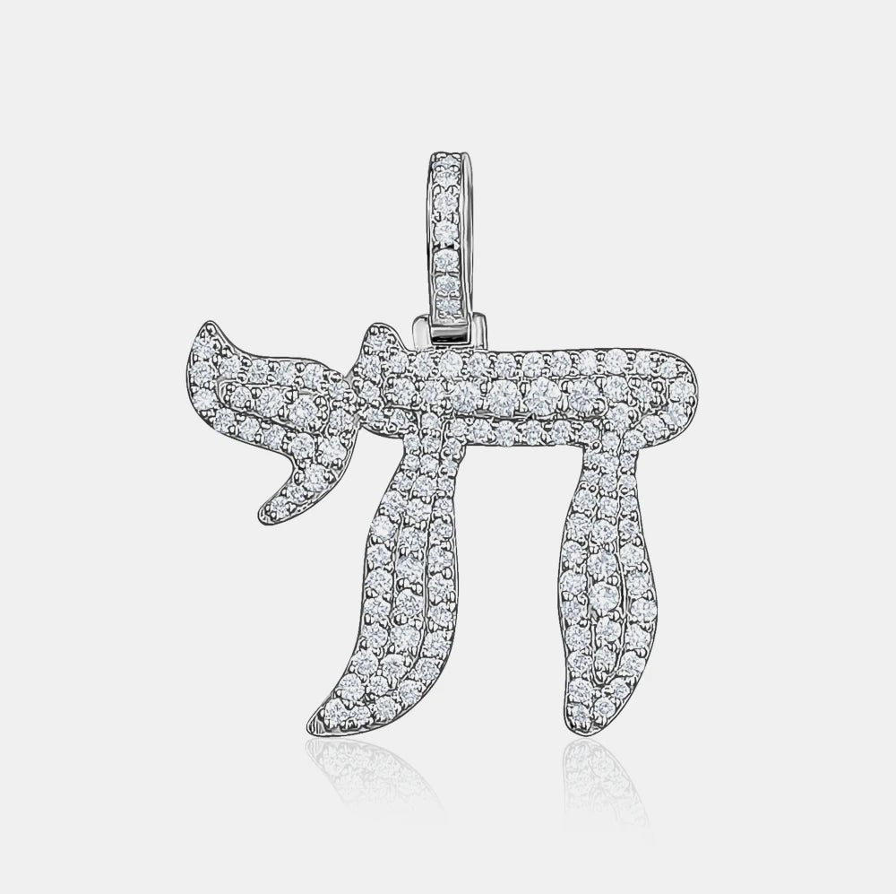 Pendentif Hai en diamant