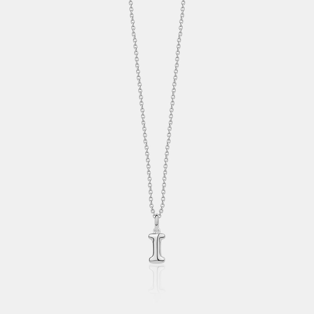 Mini Bubble Letter Necklace