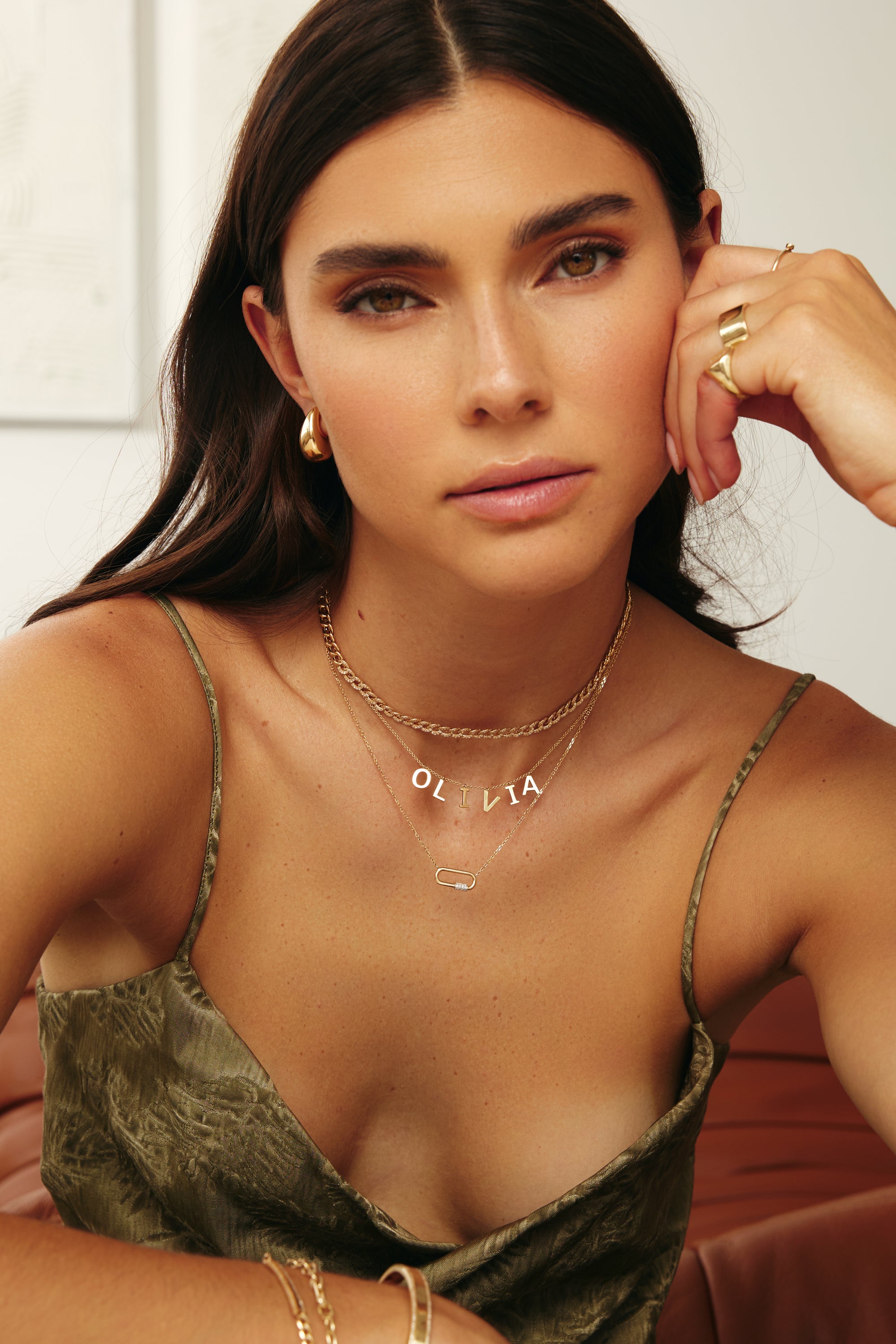 Collier à Nom Pendant