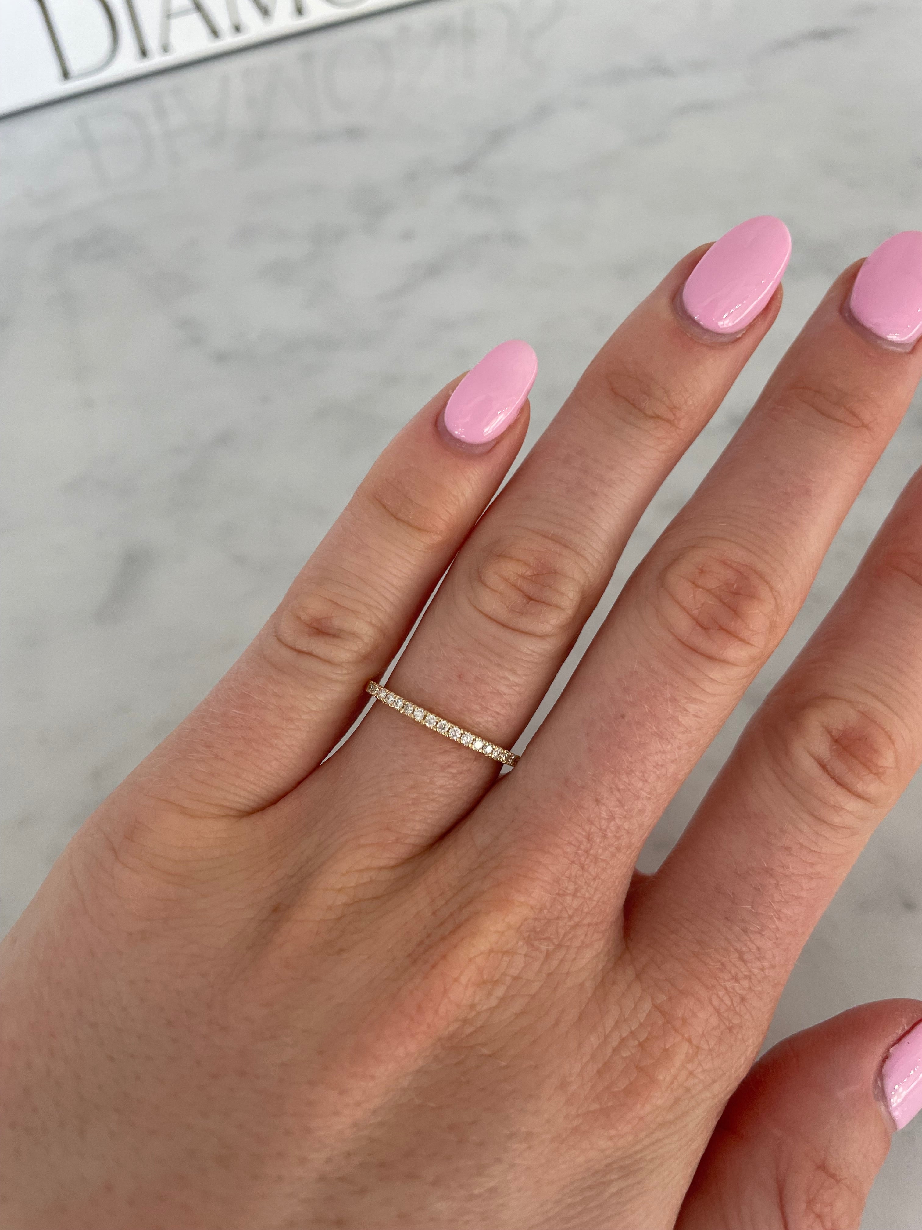 Stackable Diamond Ring