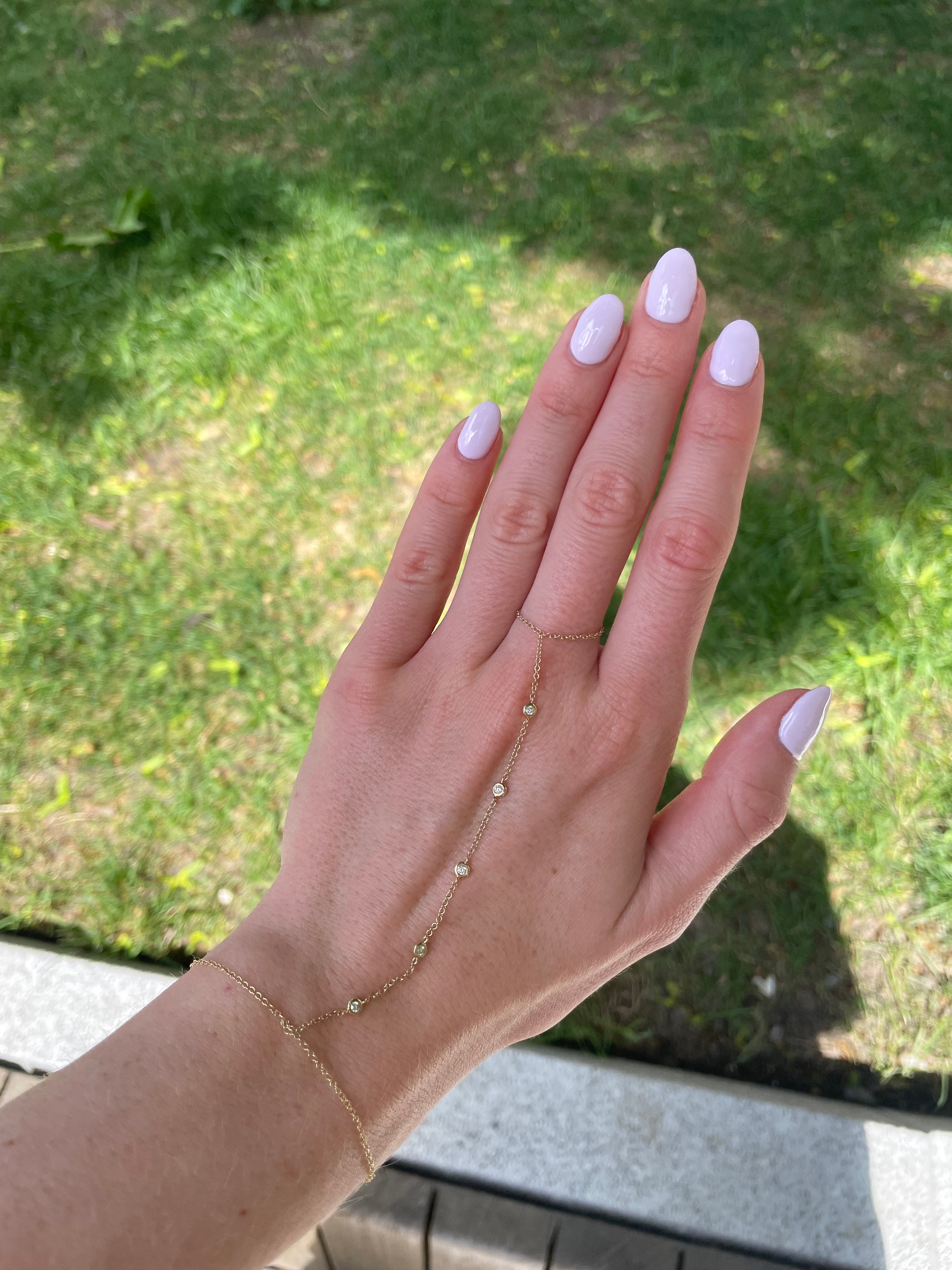 Diamond by the Yard Hand Chain