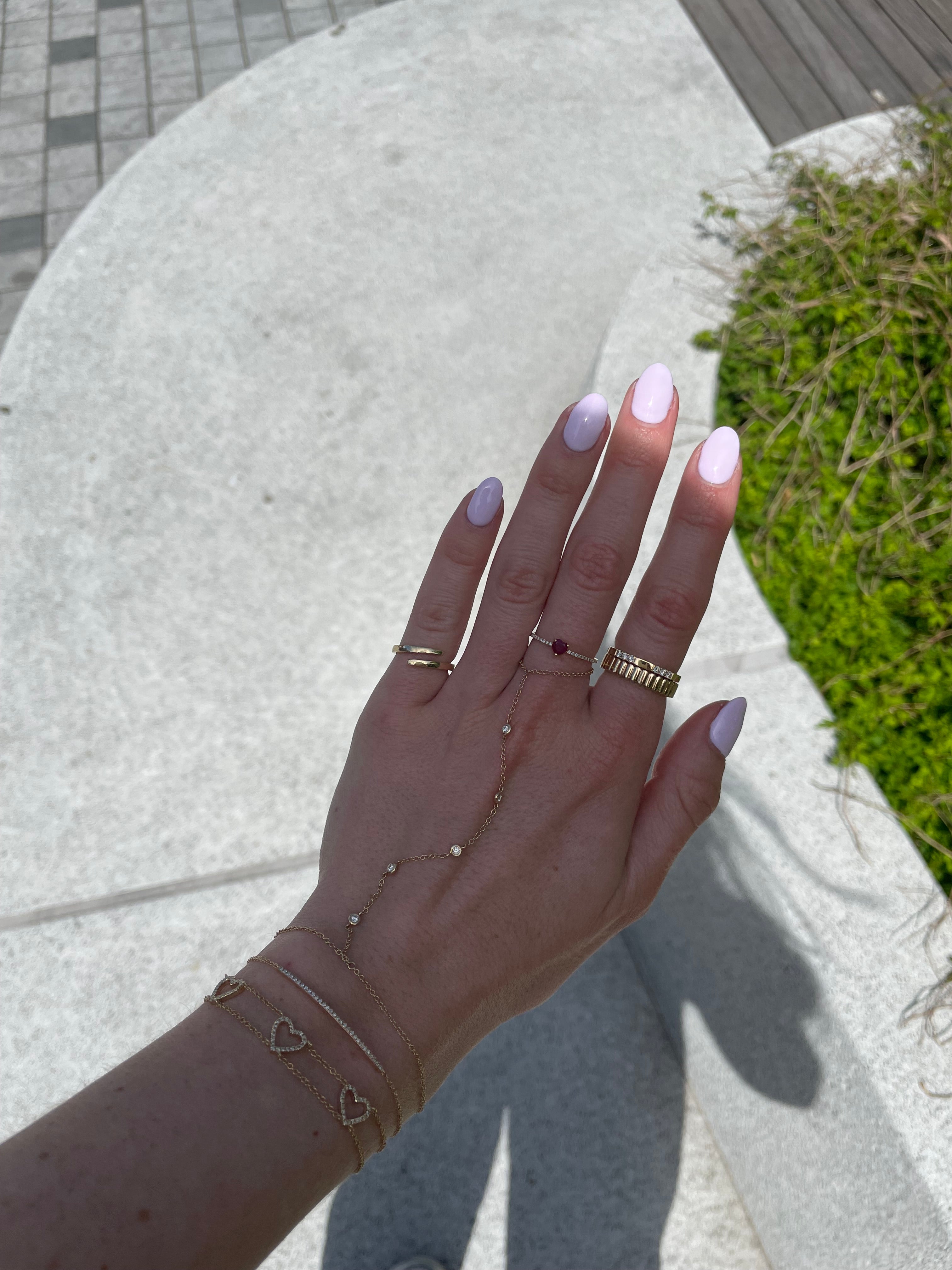 Diamond by the Yard Hand Chain