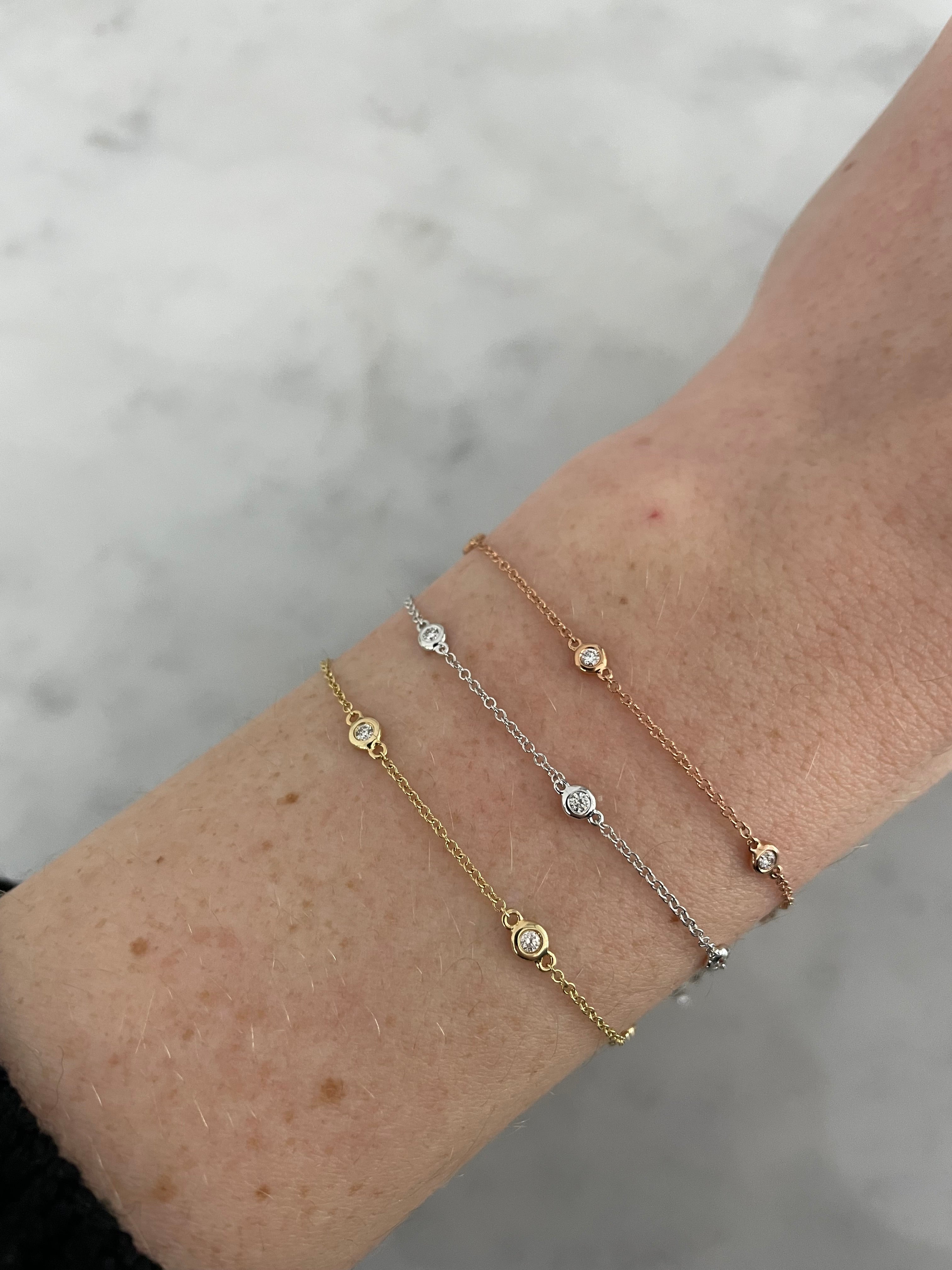 Diamond By the Yard Bracelet