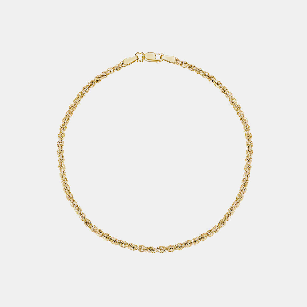 Bracelet de Cheville Chaîne de Corde