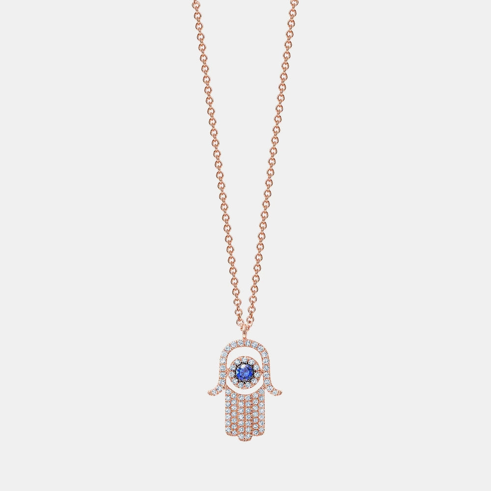 Collier Khamsa en Diamant