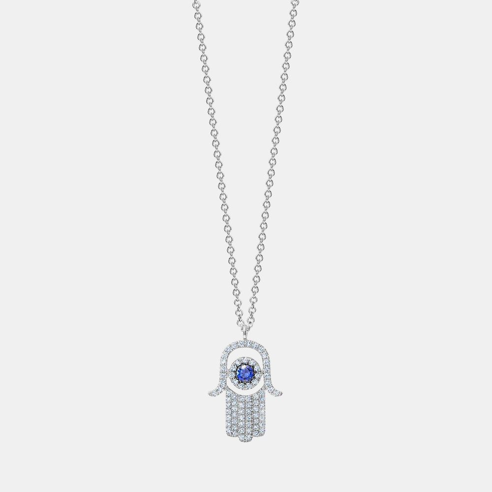 Collier Khamsa en Diamant