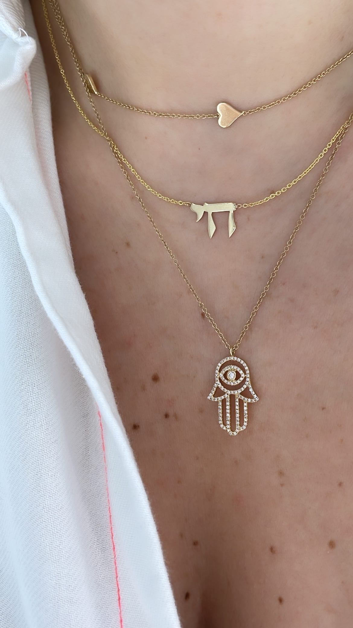 Diamond Hamsa Necklace