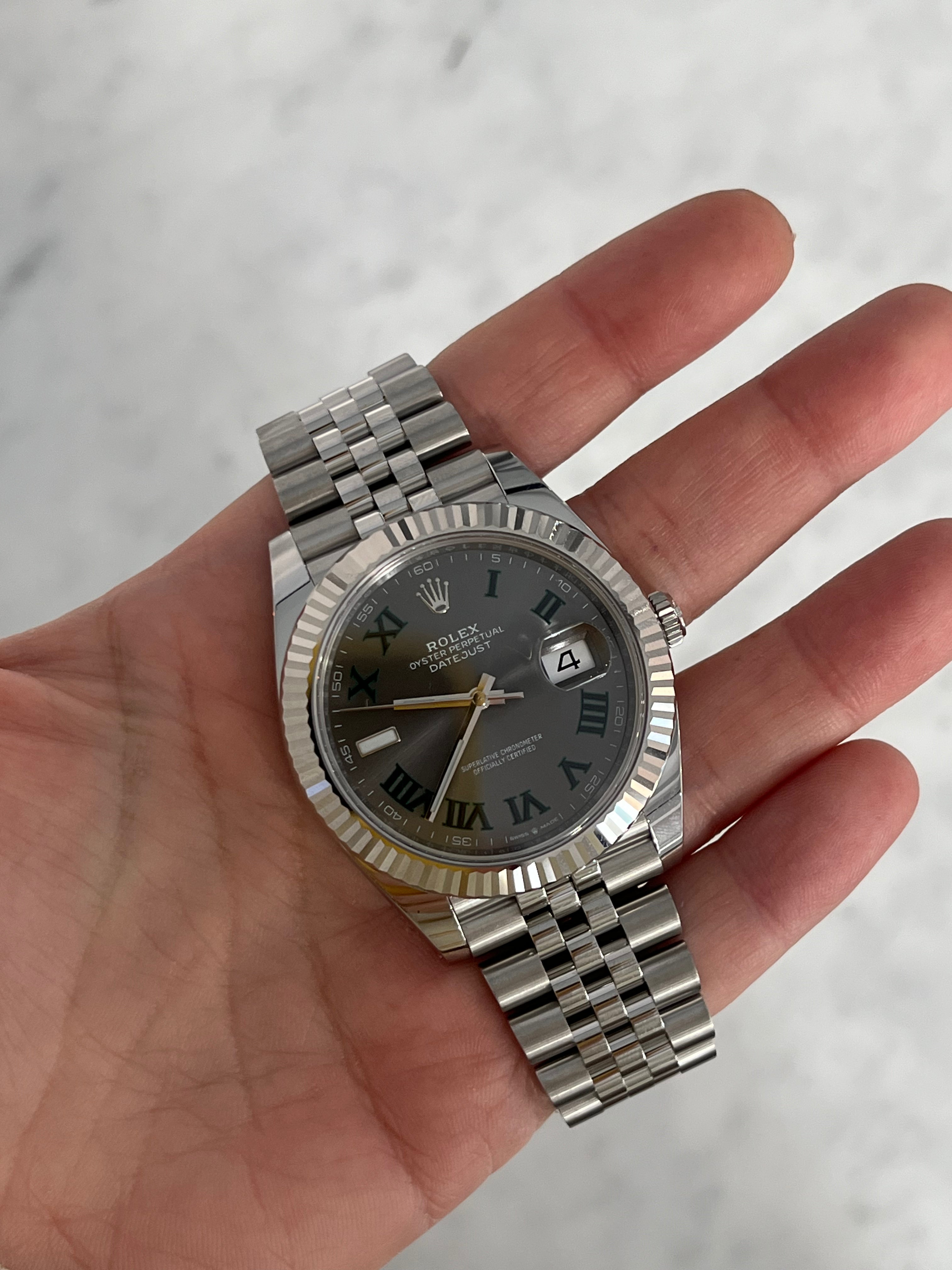 Rolex Datejust Wimbledon Jubilee Bracelet 126334