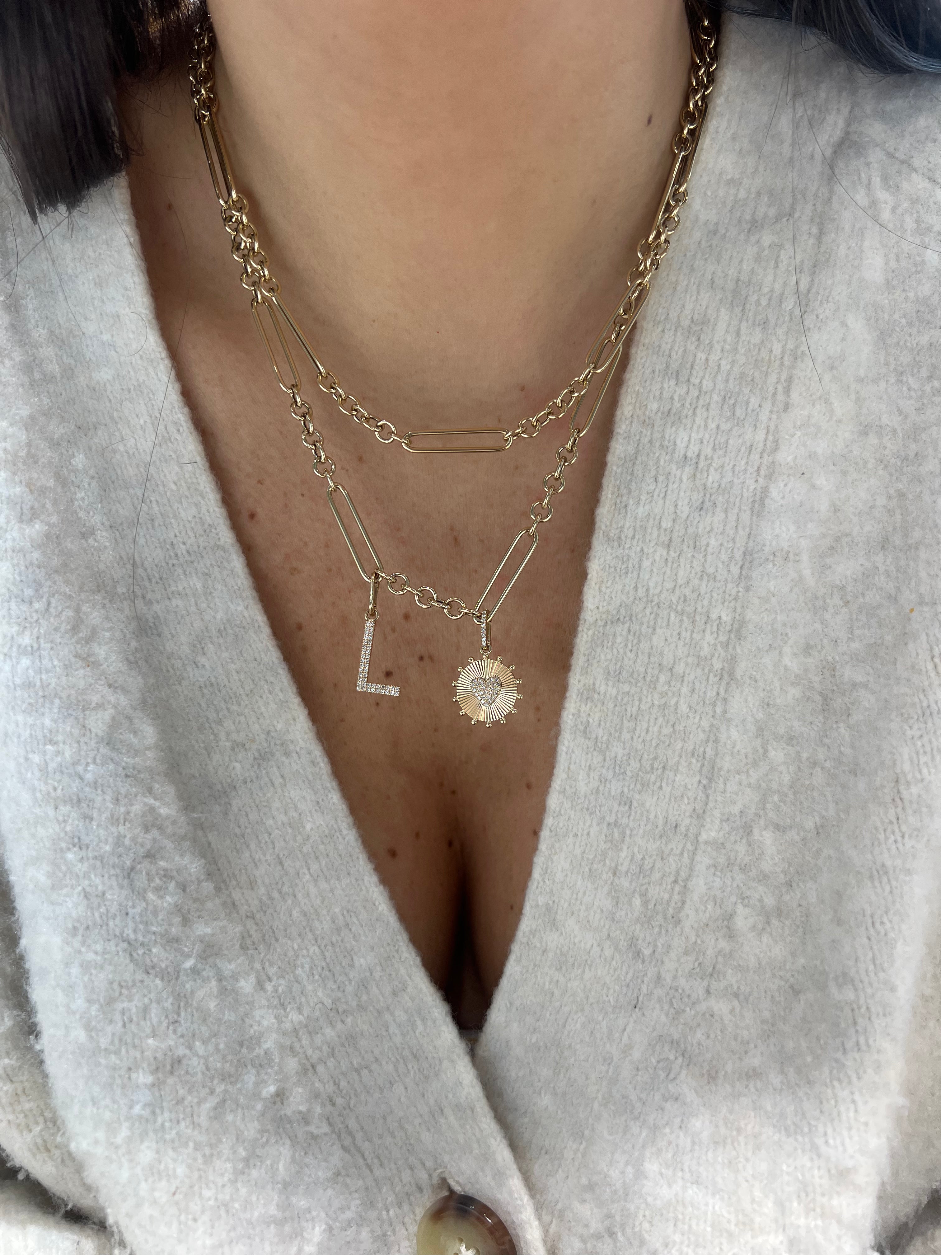 Mixed Link Chain Necklace