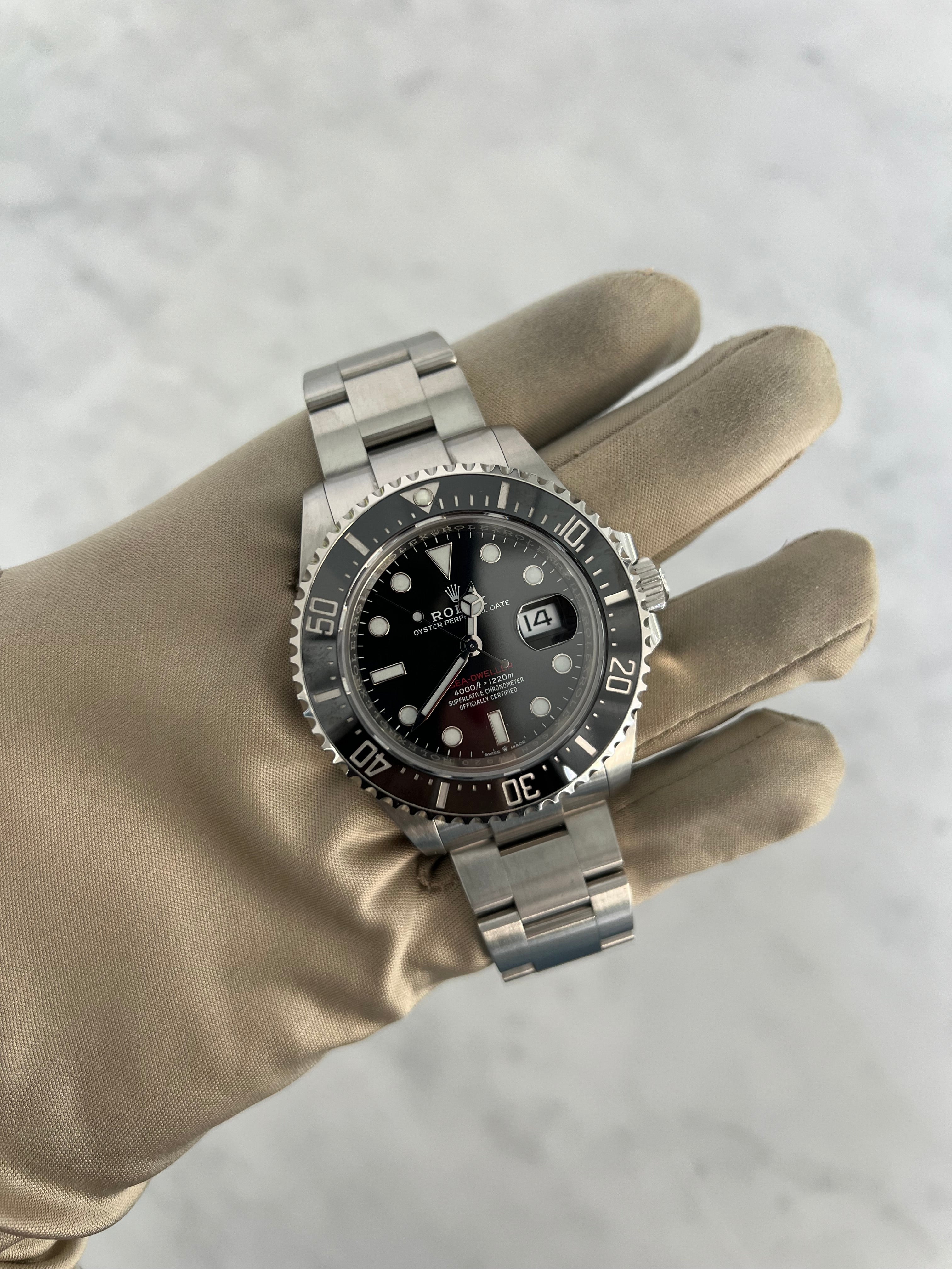 Rolex Sea Dweller Stainless Steel Black Dial 43mm 126600/2021