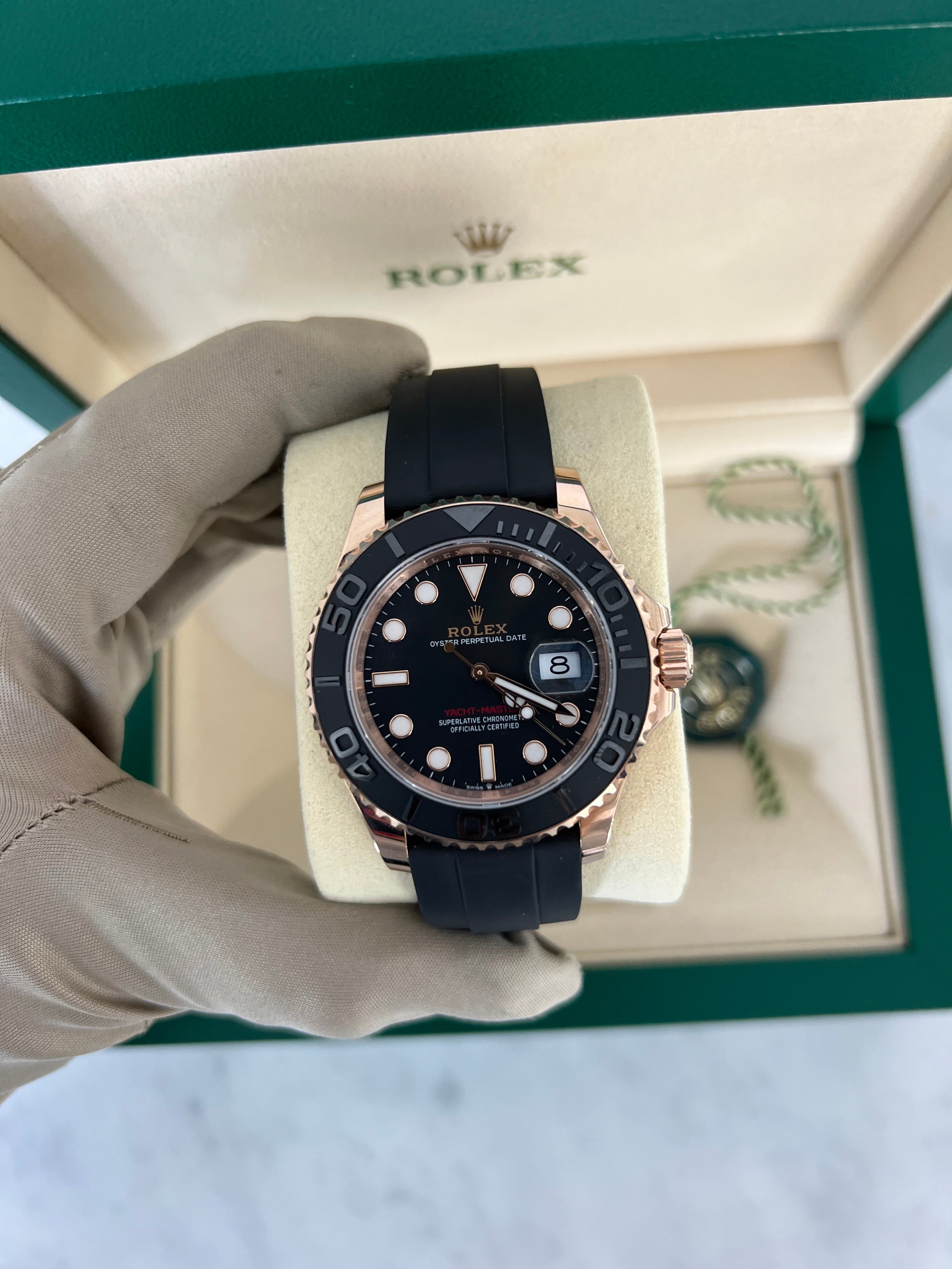 Rolex Yacht-Master Everose Gold Oyster Flex 40mm 126655/2024