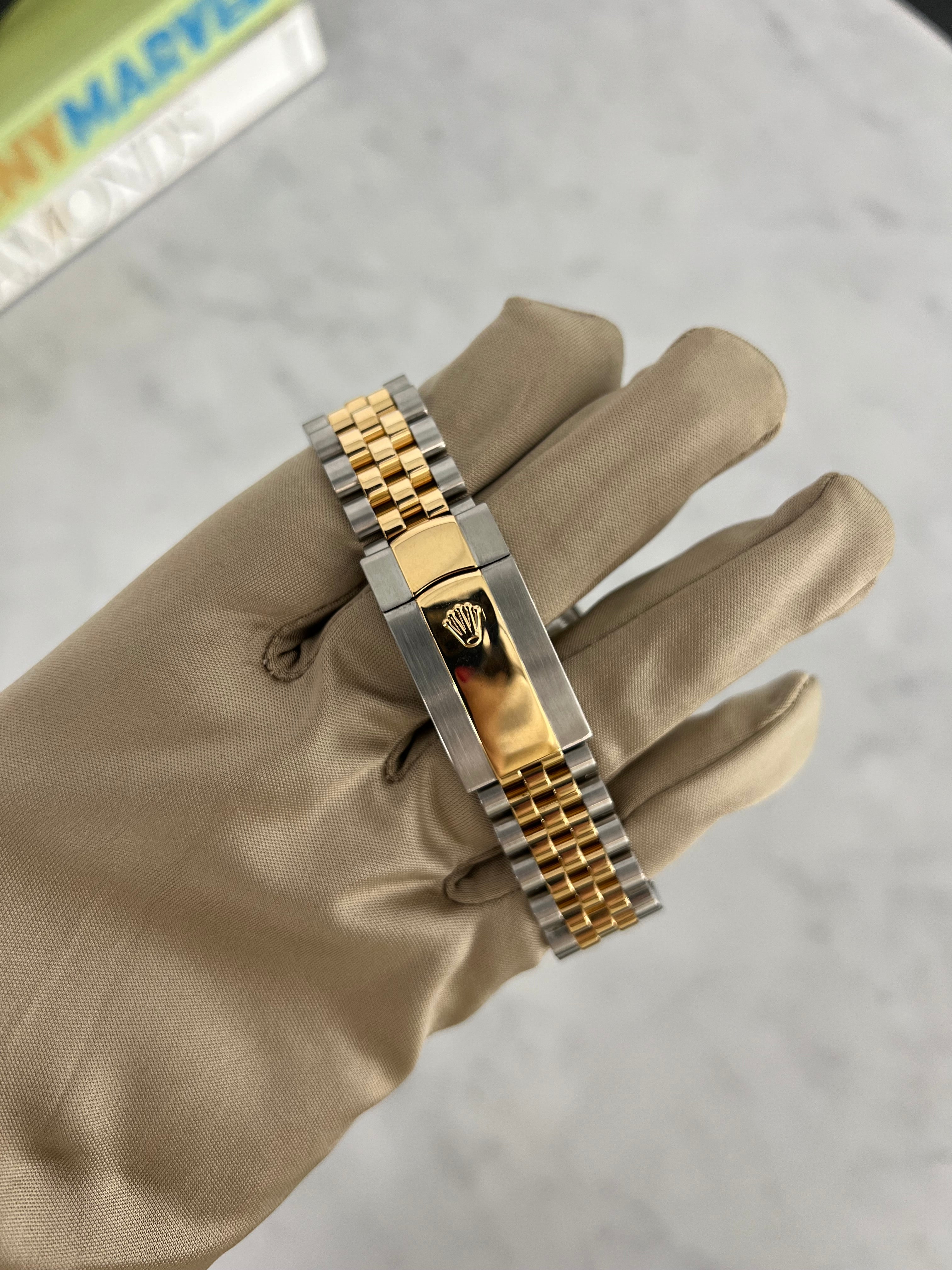 Rolex Datejust Two-Tone Yellow Champagne Dial Jubilee Bracelet 36mm 126233/2022