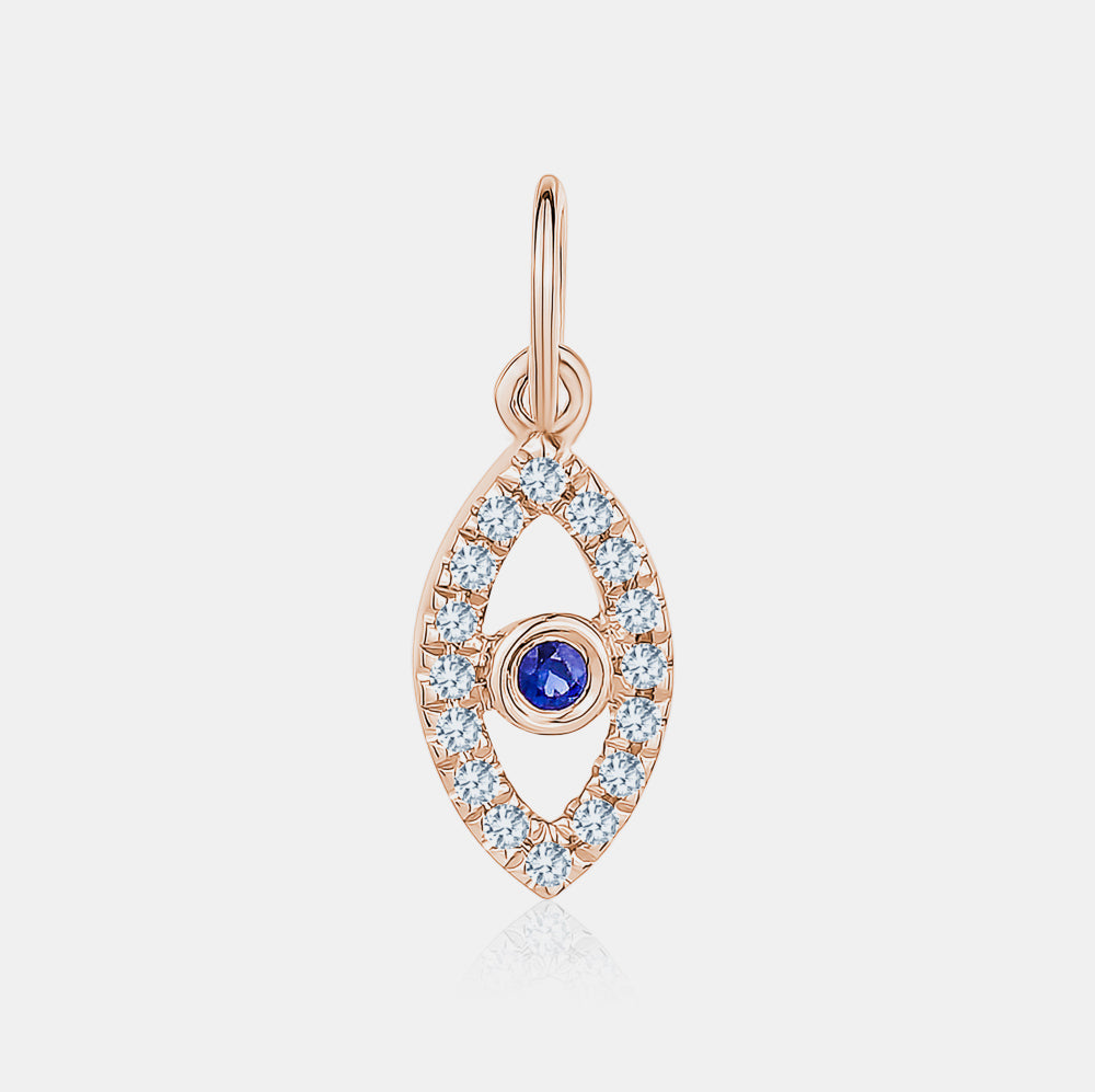 Breloque Hamsa en Diamant
