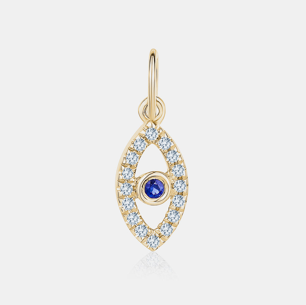 Breloque Hamsa en Diamant