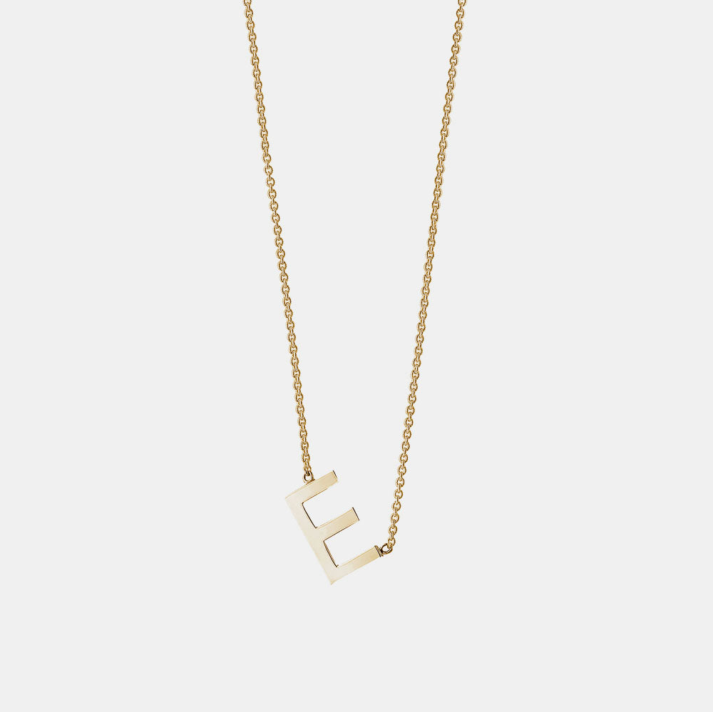 Single Initial Necklace