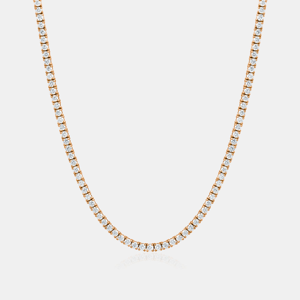 Lab Grown Diamond Tennis Necklace
