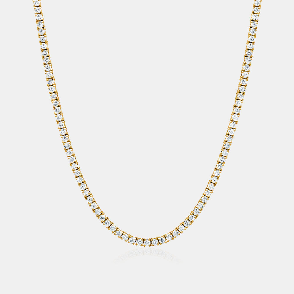 Lab Grown Diamond Tennis Necklace