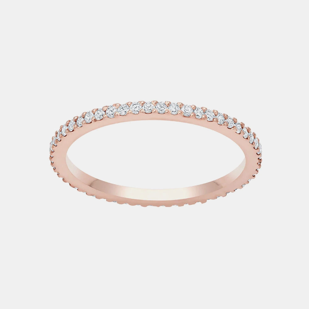 1.3mm Skinny Pavé Ring