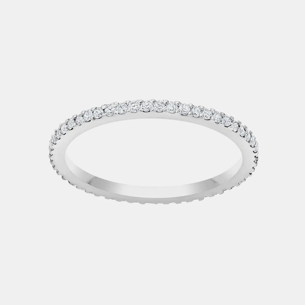 1.3mm Skinny Pavé Ring