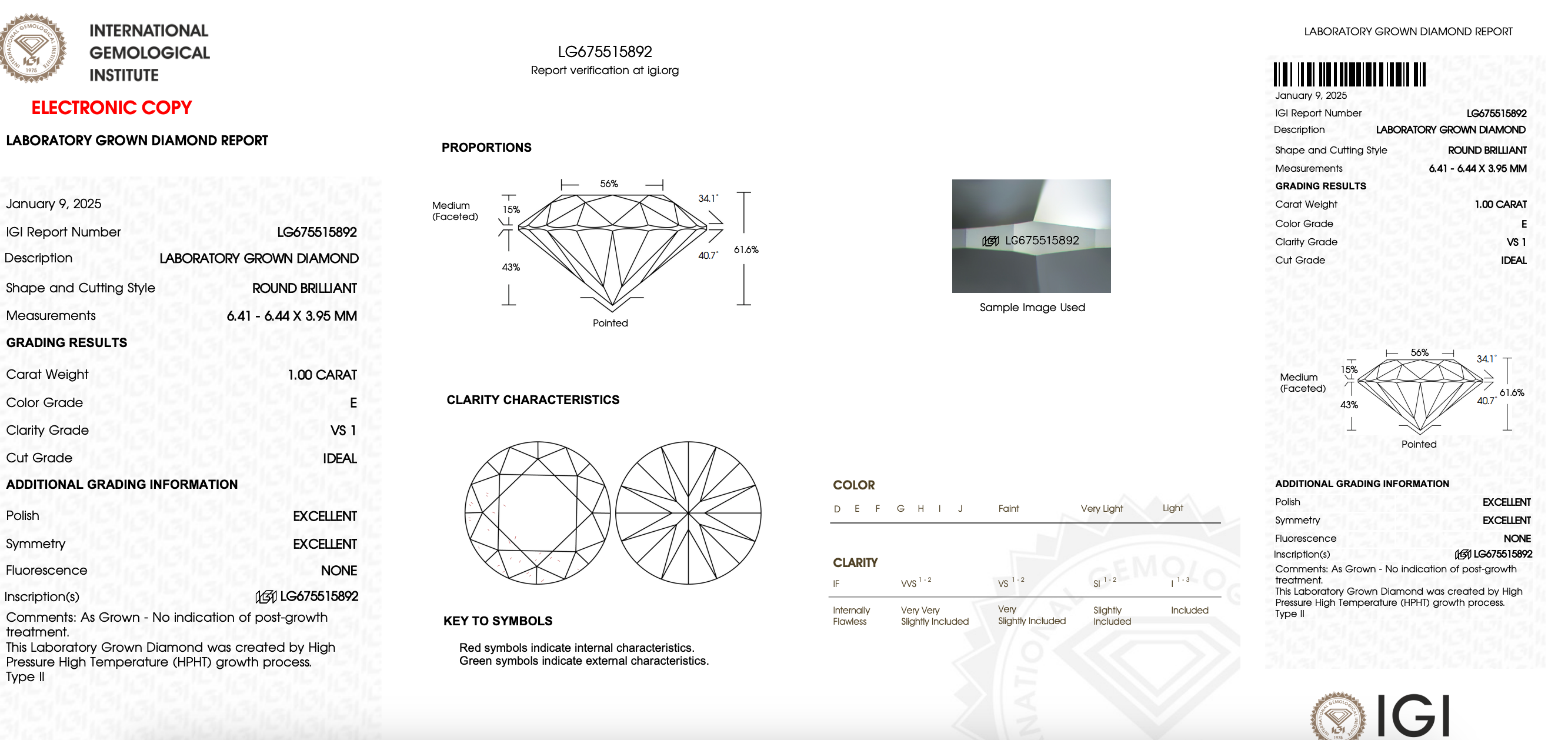 1.00 ct Round Bezel Lab Diamond Ring