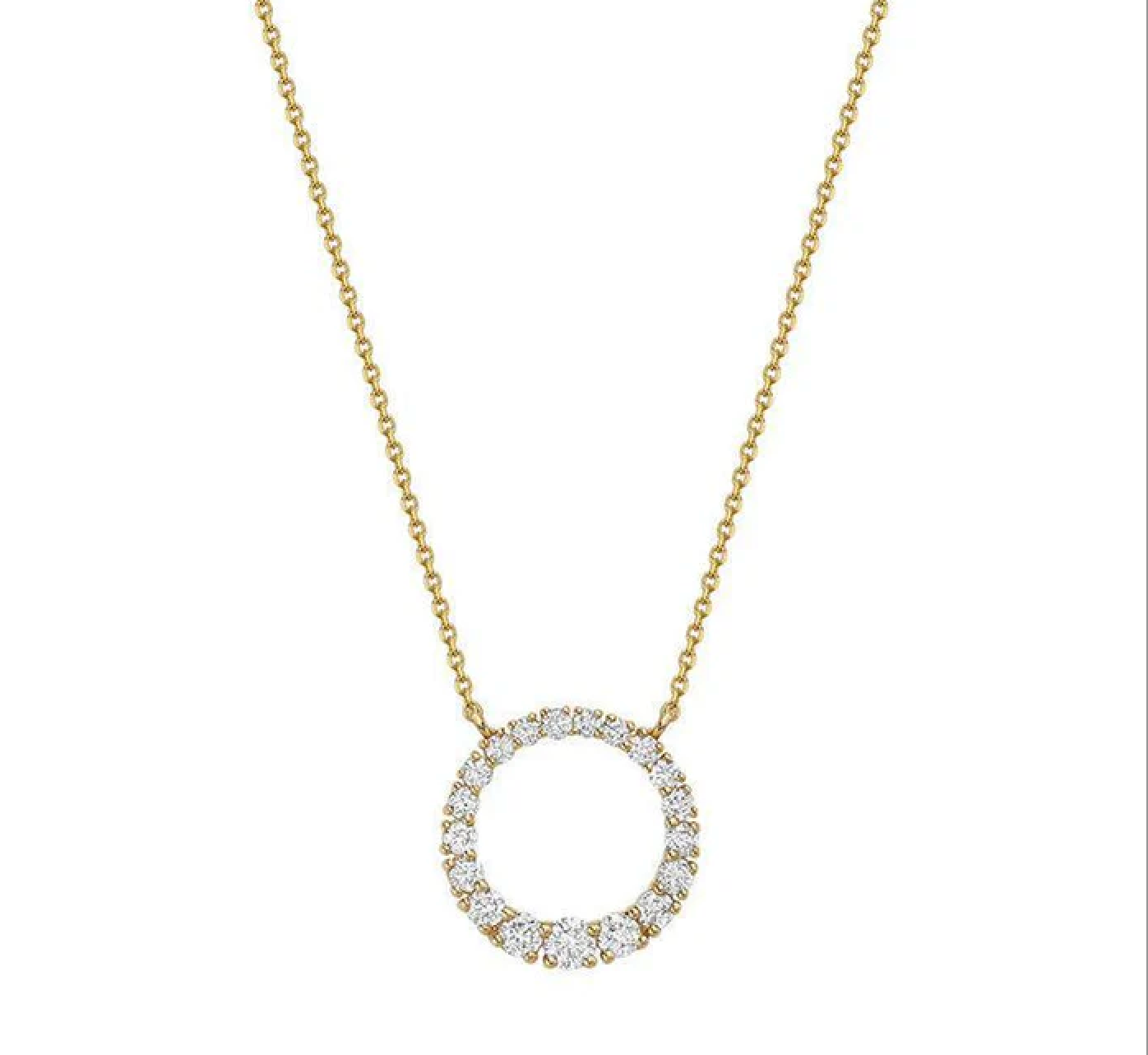 Graduated Circle of Life Necklace