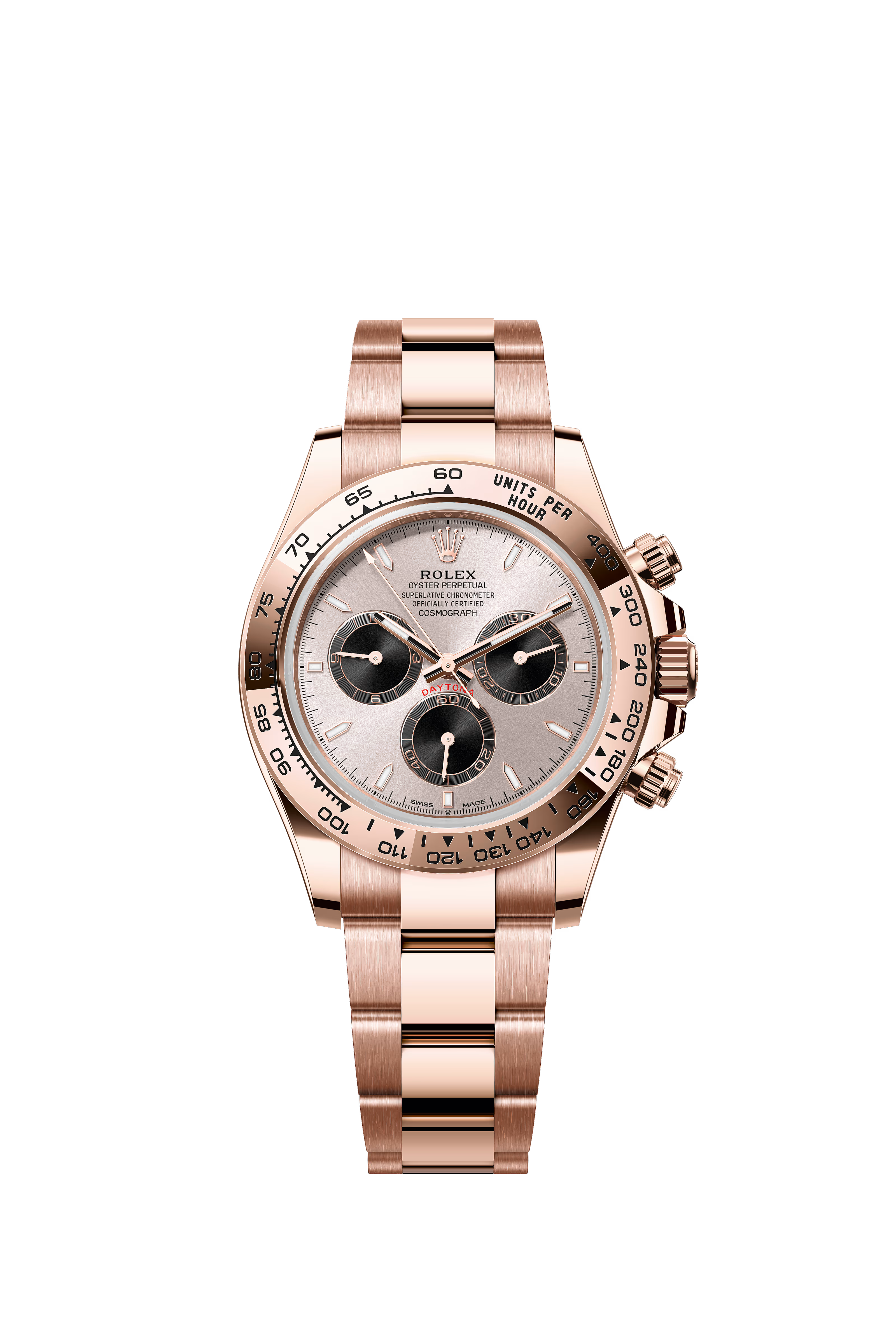 Rolex Daytona Rose Gold Sundust Dial Oyster Bracelet 40MM 116505/2022