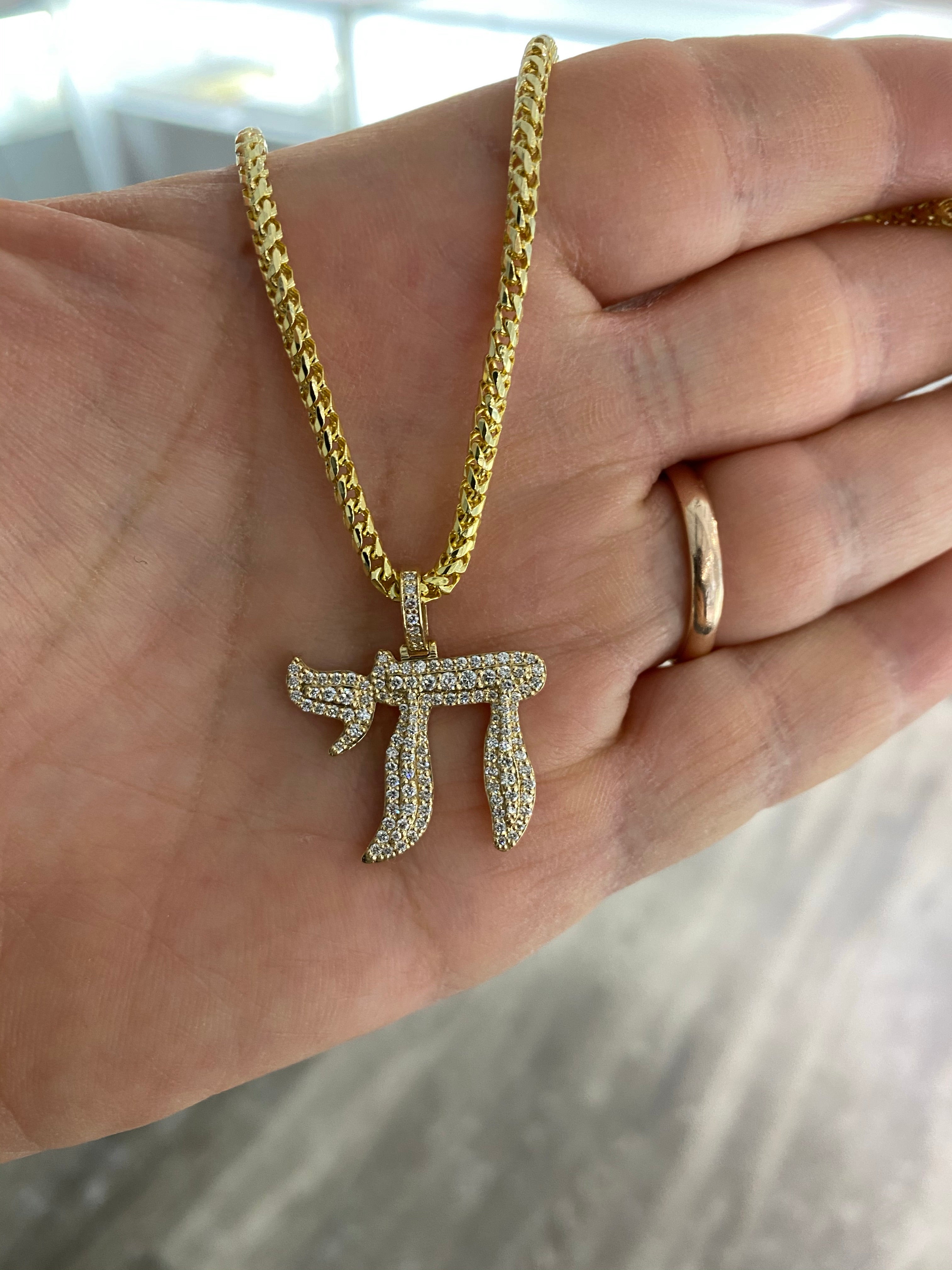 Pendentif Hai en diamant