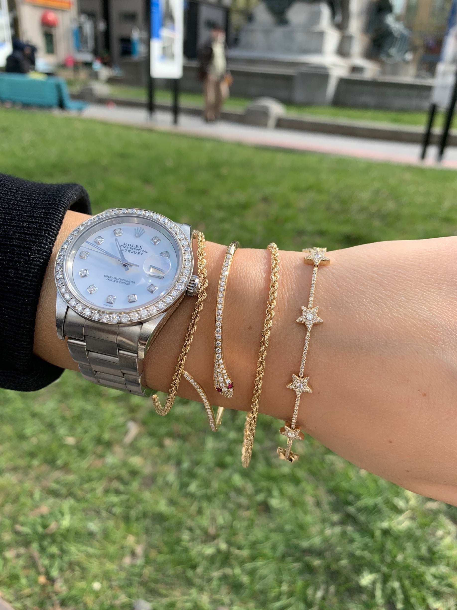 Bracelet Chaîne de Corde