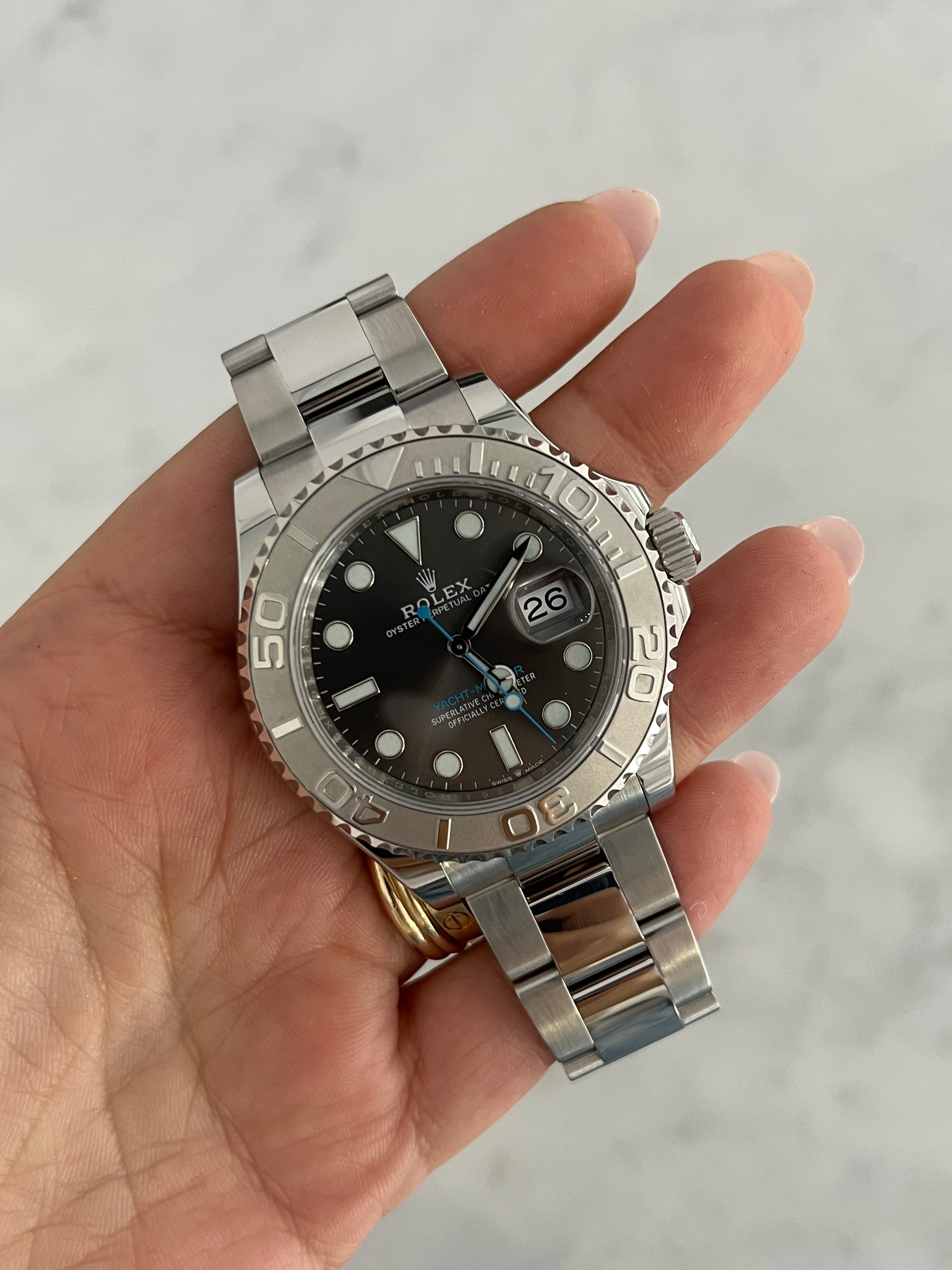 Rolex Yacht Master with Platnium Bezel 126622