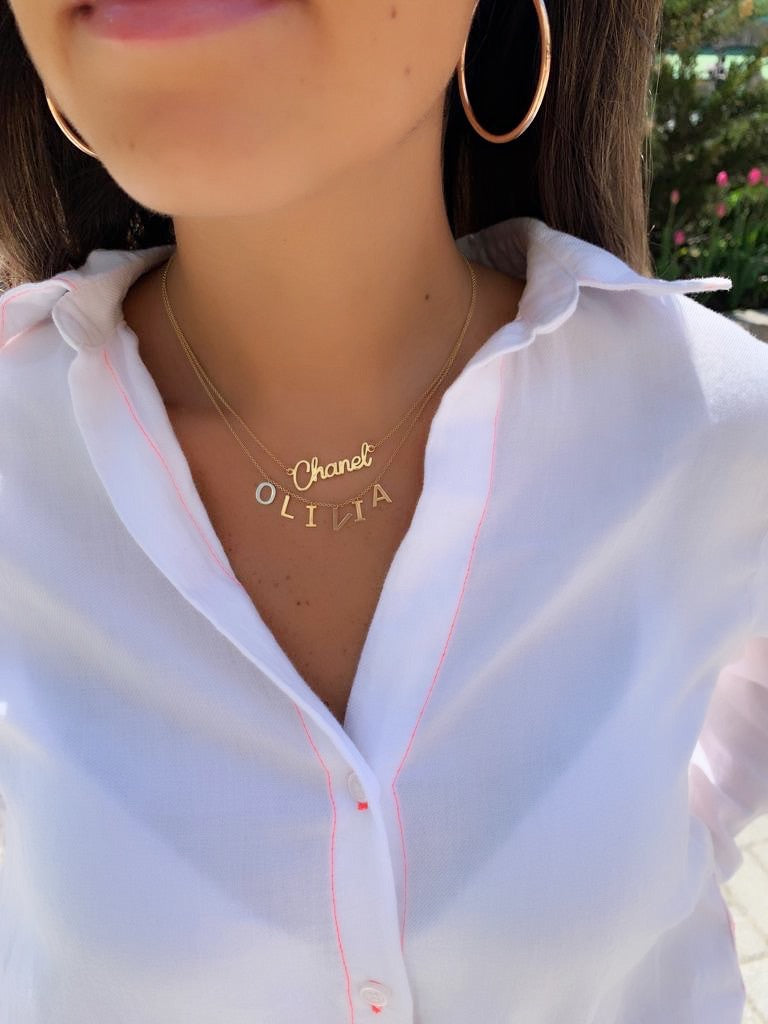 Cursive Name Necklace