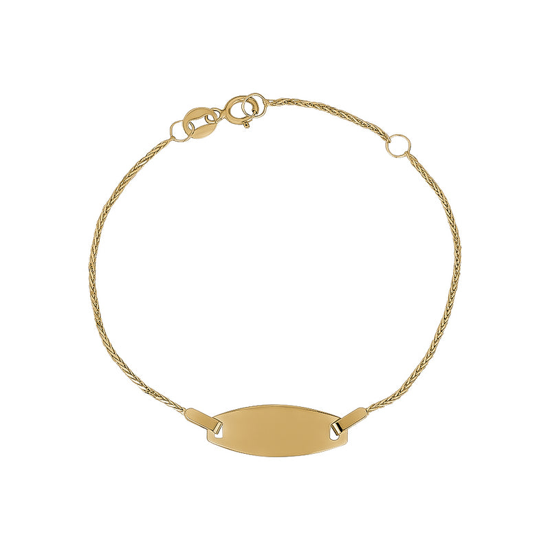 Solid Gold Baby Bracelet