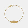 Bracelet en or massif pour bébé