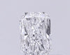 0.18ct Radiant Lab Grown Diamond (Colour D, Clarity VVS2, IGI Certified)