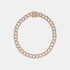 Bracelet à maillons cubains en pavé de Miami