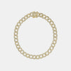 Bracelet à maillons cubains en pavé de Miami