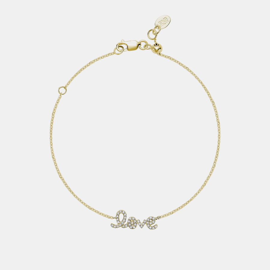 Mini bracelet "Love" en diamant