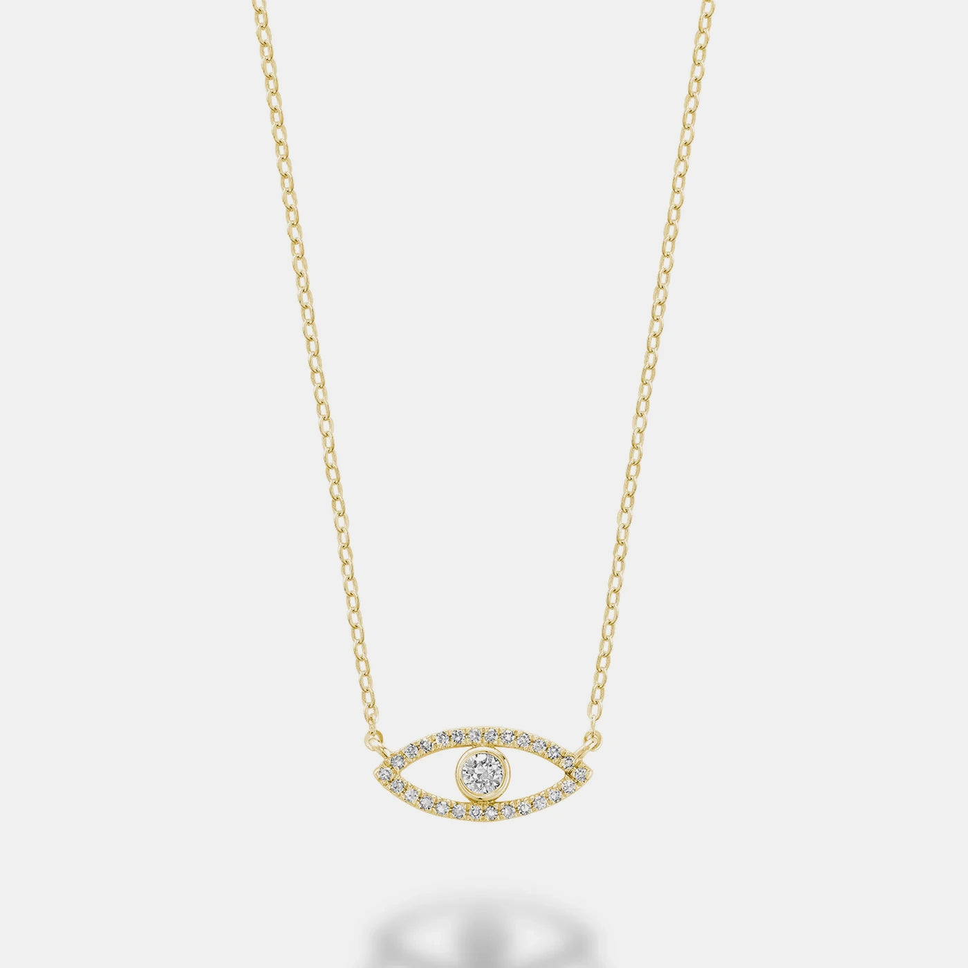 Pavé Evil Eye Necklace