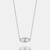 Pavé Evil Eye Necklace