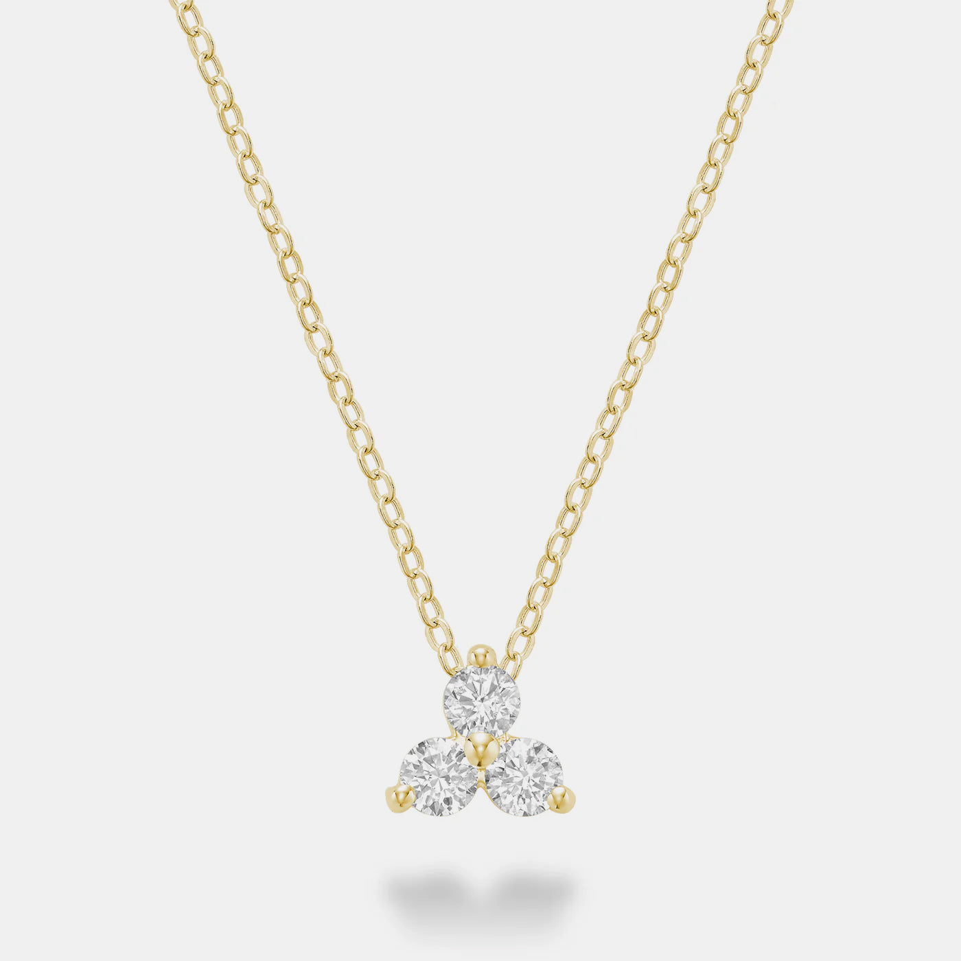 Diamond Trio Necklace