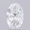 1.51ct Oval Lab Grown Diamond (Colour D, Clarity VVS2, IGI Certified)