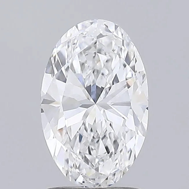 1.51ct Oval Lab Grown Diamond (Colour D, Clarity VVS2, IGI Certified)