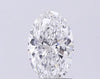 1.53ct Oval Lab Grown Diamond (Colour D, Clarity VS1, IGI Certified)