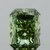 1.53ct Radiant Lab Grown Diamond (Colour Fancy Vivid Green, Clarity VS1, Cut GD, IGI Certified)