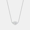 Collier Khamsa avec Cils en Diamant
