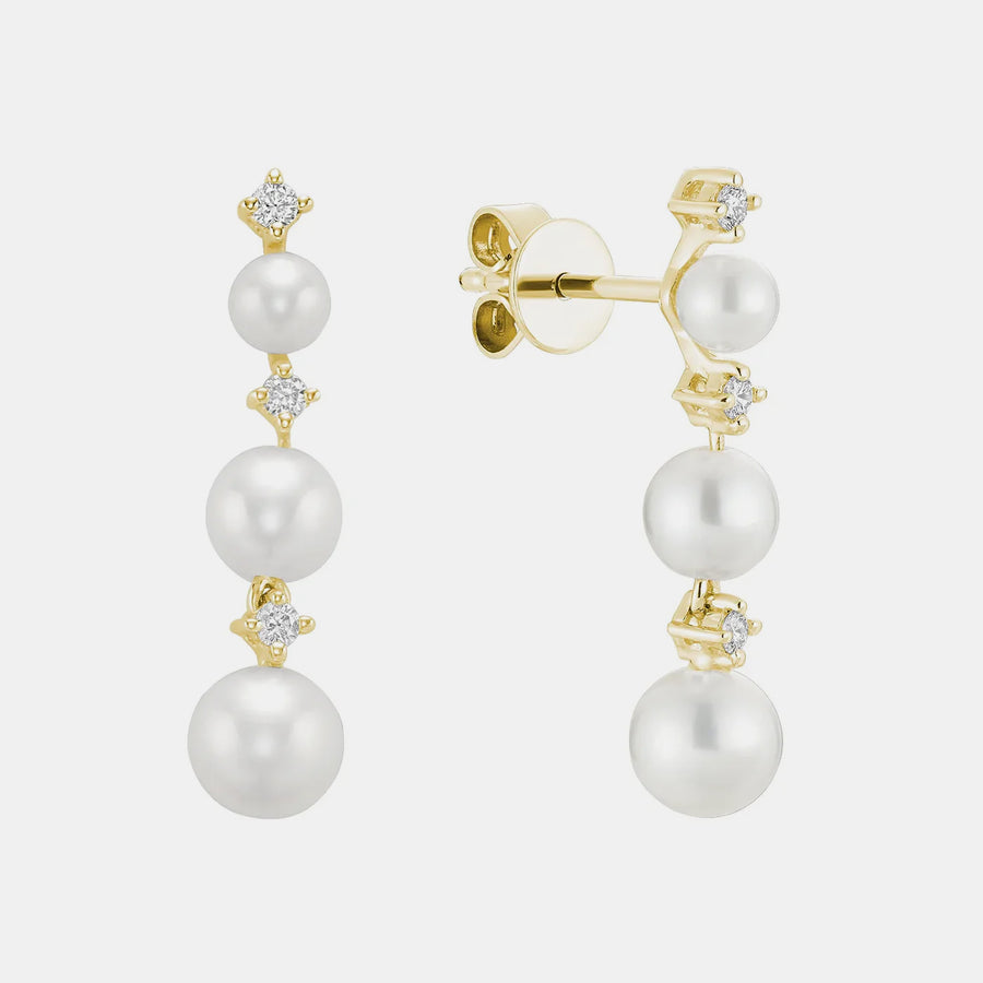 Boucles d'oreilles en perles